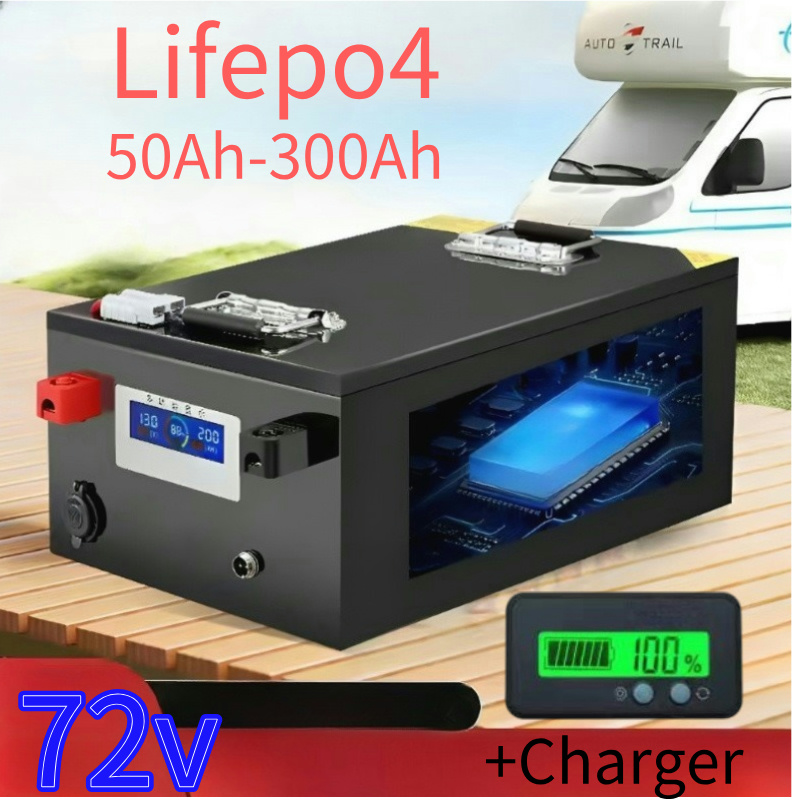 72V 40Ah Lifepo4 Battery Pack - Batteria LiFePO4 72V 50-300Ah, Batteria al