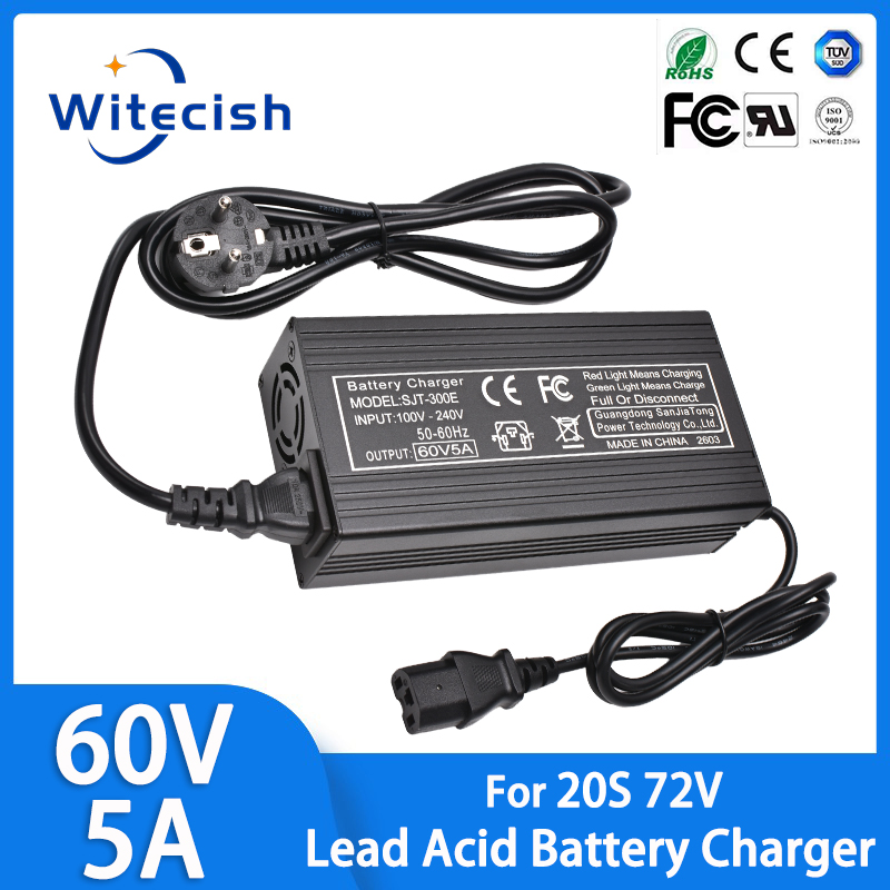 Caricabatterie Rapido 60V 5A p - 84V 20A Smart Charger recensione e prezzo
