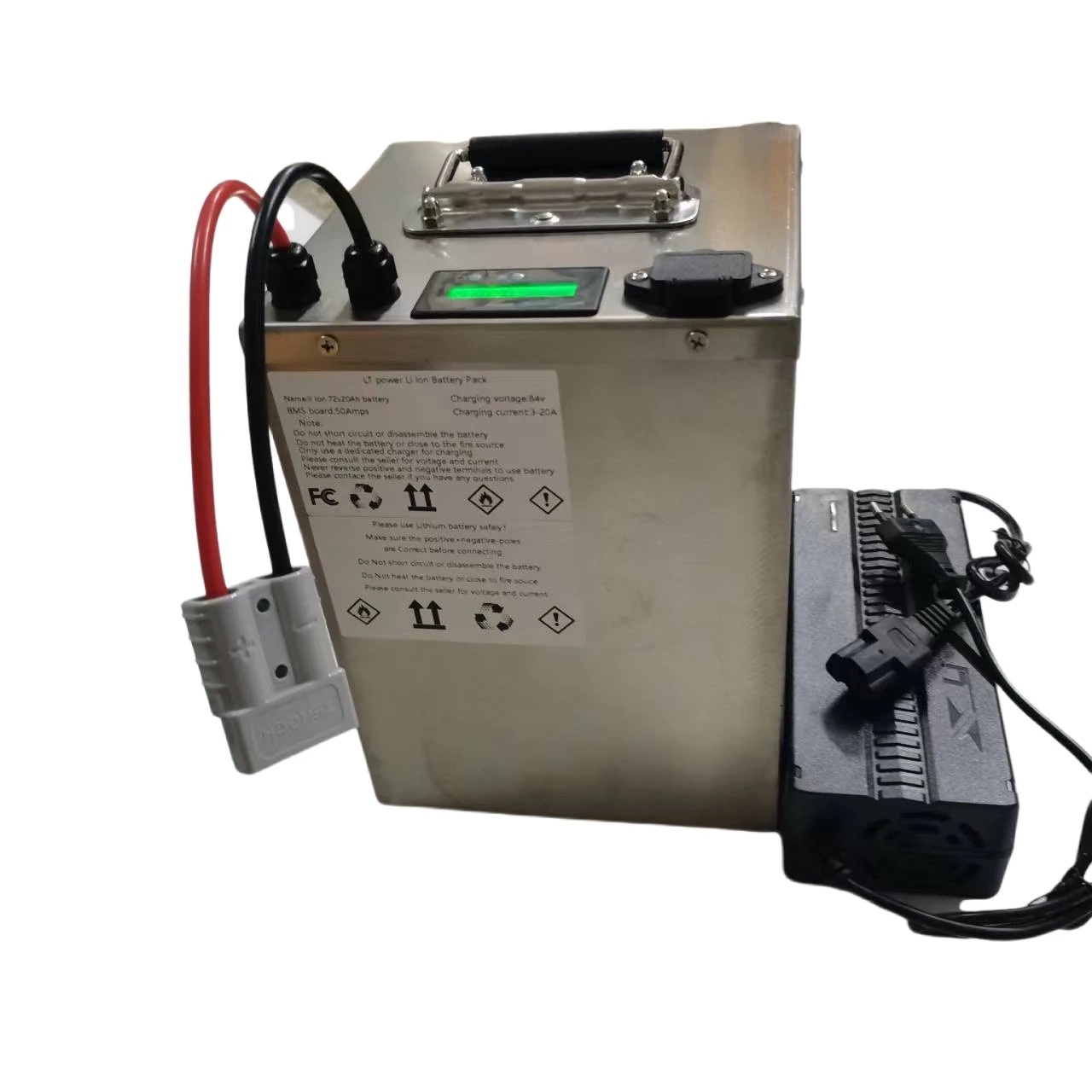Batteria al litio lifepo4 60V  - 72V 40Ah Lifepo4 Battery Pack recensione e prezzo