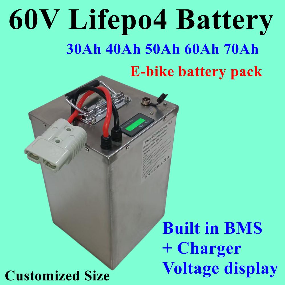 Batteria LiFePO4 60V 50Ah 60AH - 60V 50Ah Electric Scooter Battery recensione e prezzo